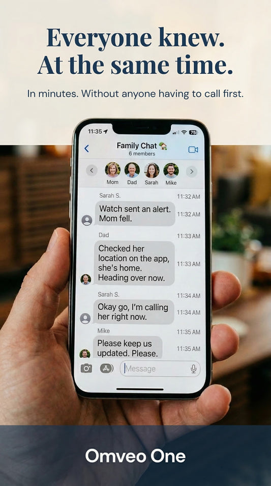 Omveo One - Fall Detection Smartwatch
